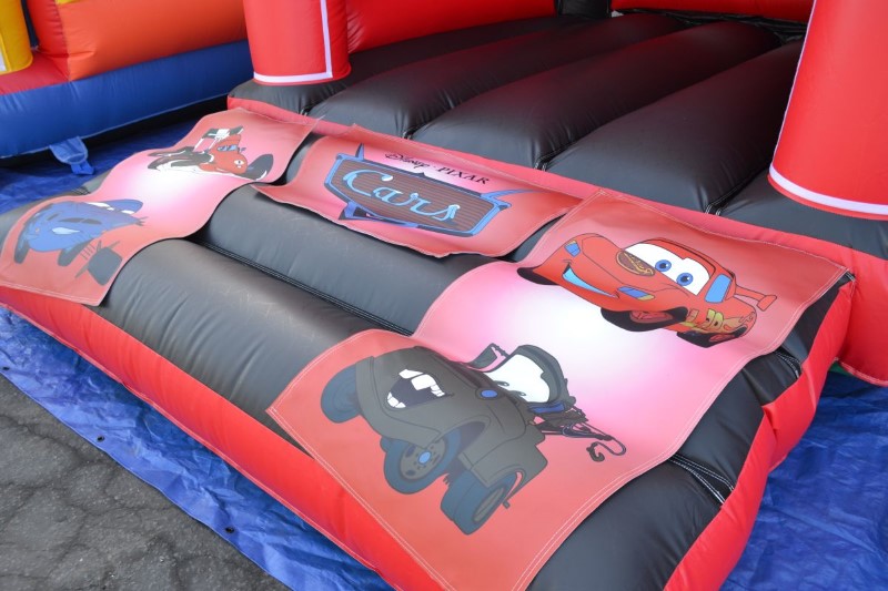 bounce house velcro banners